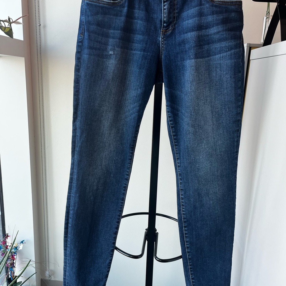 Kut from the Kloth Dark Blue Straight Leg Jeans